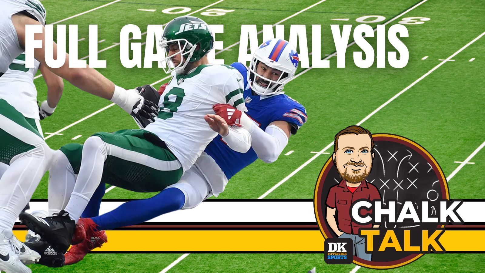 Chalk Talk: Rodgers 2024 Week 6 full game analysis taken on the South Side (Videos). Photo by GETTY